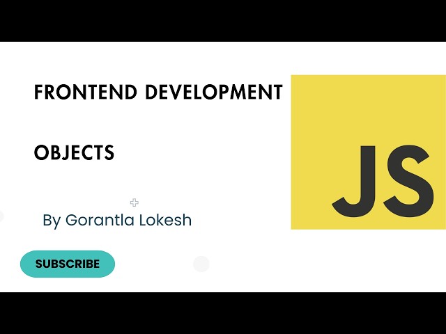 JavaScript Tutorial for Beginners #13: Objects in JavaScript | #objects #javascript