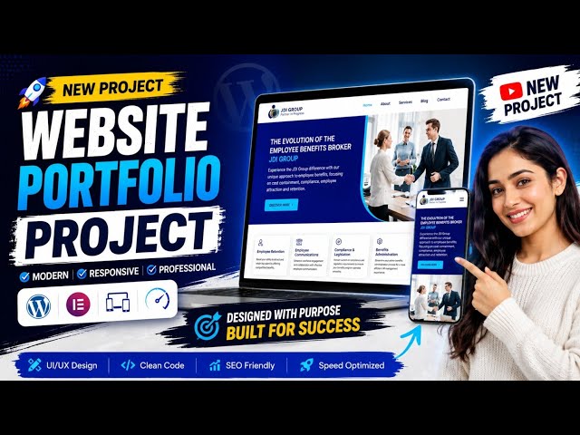 Modern Business Website Design Showcase 🌐 | Responsive Website UI/UX | Web Design Inspiration