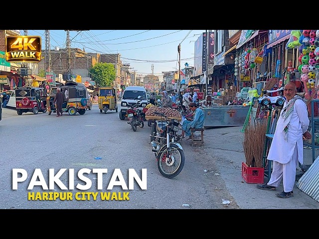 4K Walk: The Side of Haripur Tourists Never Seen | 4k Walk & Captions 🇵🇰