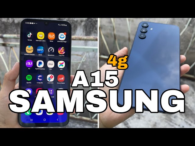 Samsung A15 4g | Unboxing y mala experiencia con Mercado Libre Compre el a15 5g y me llego el a15 4g