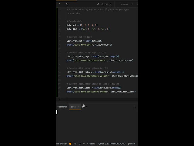 How to use pythons list() for type conversion? how to effectively use pythons list() function for