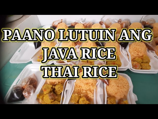 PAANO LUTUIN ANG JAVA RICE | THAI RICE | PANG NEGOSYO | MR. CLICK TV