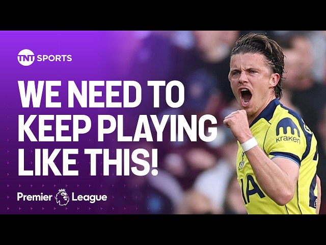 Conor Gallagher on Tottenham climbing out of the relegation zone and De Zerbi's influence 🤩