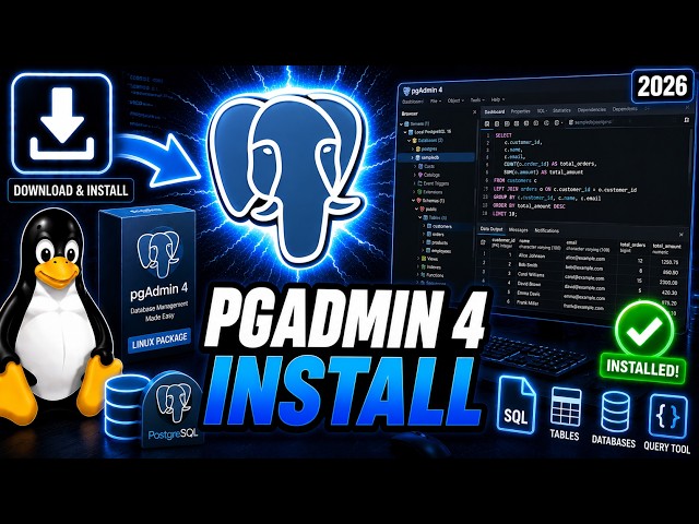 How to Install pgAdmin 4 on Linux (2026 Guide)