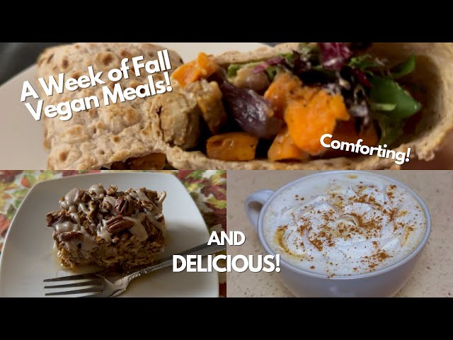 Fall Inspired What I Ate in a Week!