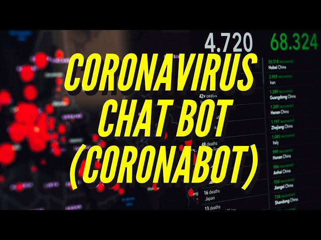 Coronavirus Chatbot using Python - AIML - Answers questions about COVID-19 - with code