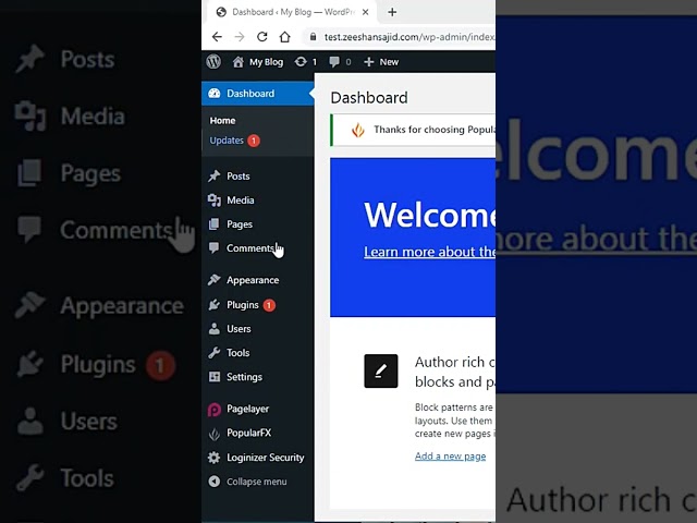 Theme installation in WordPress Urdu/Hindi Tutorial by zeeshan sajid.