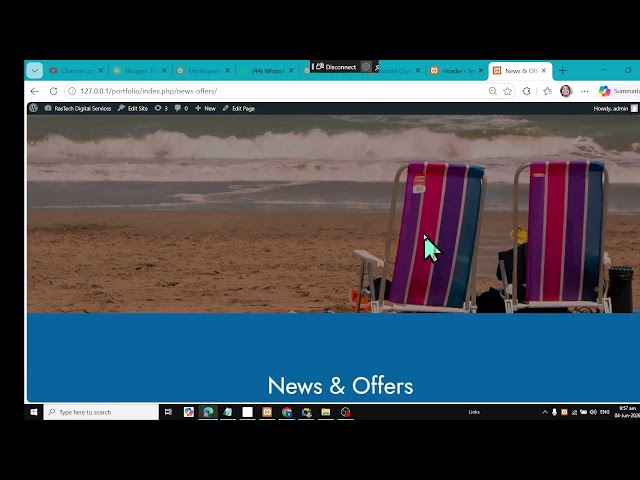 Wordpress How to create professional header and footer of a website