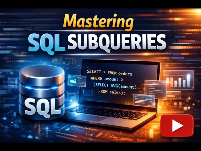 SQL Subqueries FINALLY Explained (Most People Get This Wrong!)