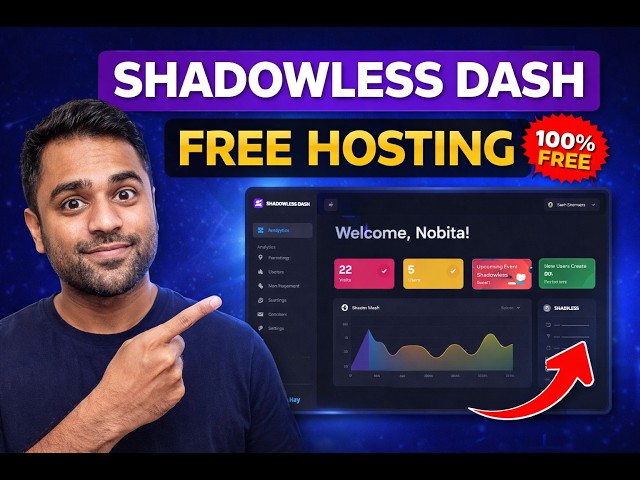 How to Setup Shadowless Dash on Free Hosting | Full Guide