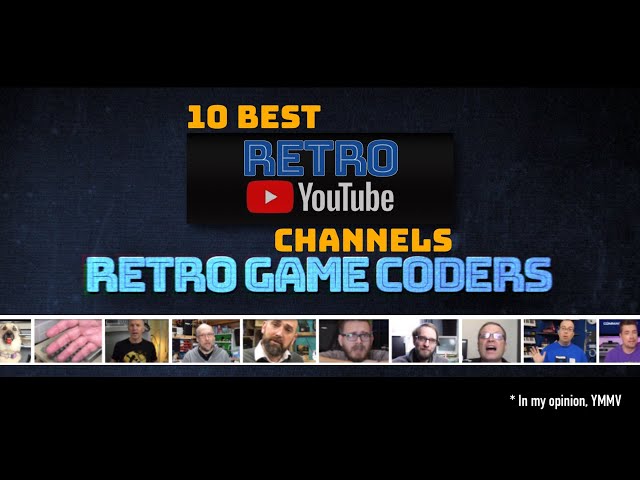 Top 10 Best Retro Computer and Retro Gaming YouTube Channels
