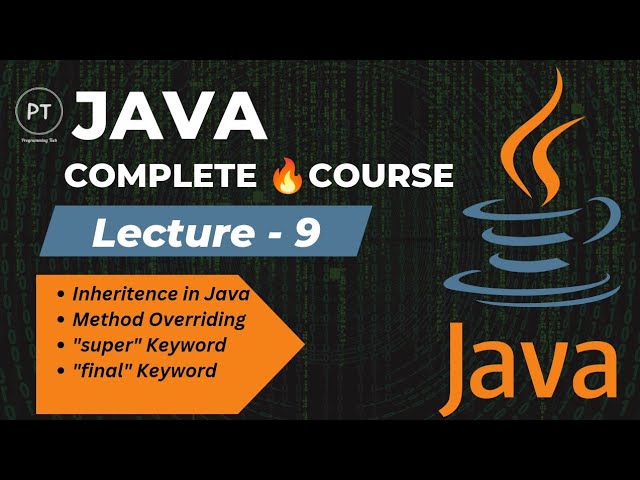 Inheritence | Overriding | Super & Final keyword #java #begginers