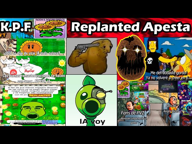 KPF - PLANTS VS ZOMBIES REPLANTED ES UNA HORRIBLE ESTAFA, SOBRE USO DE I.A Y SIN PASION