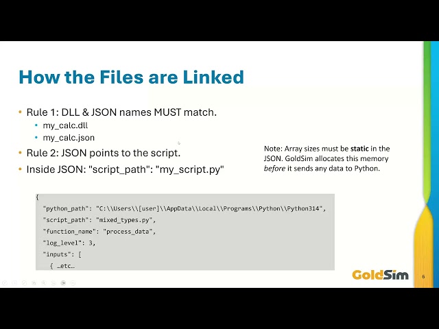 Enhancing GoldSim models  with Python using GSPy (November 2025)