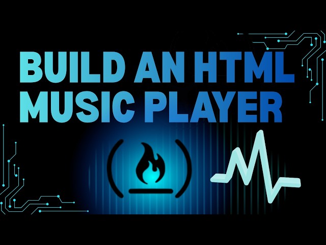 Build an HTML Music Player | freeCodeCamp Responsive Web Design | Complete Tutorial