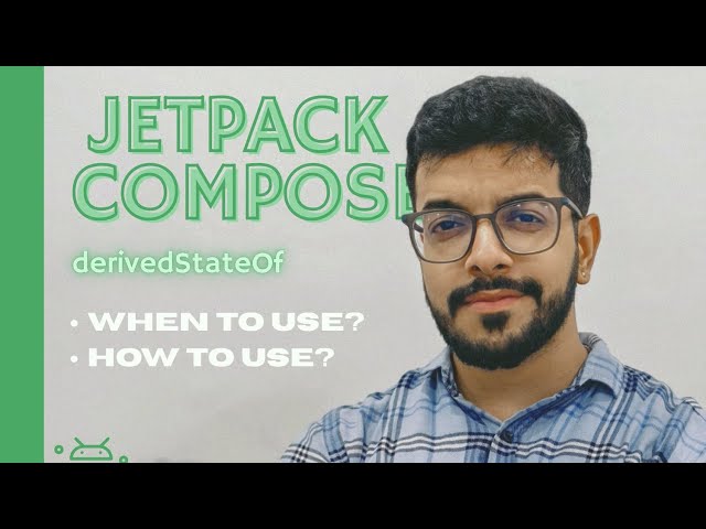 Jetpack Compose derivedStateOf Explained | With vs Without Example | Recomposition & Performance