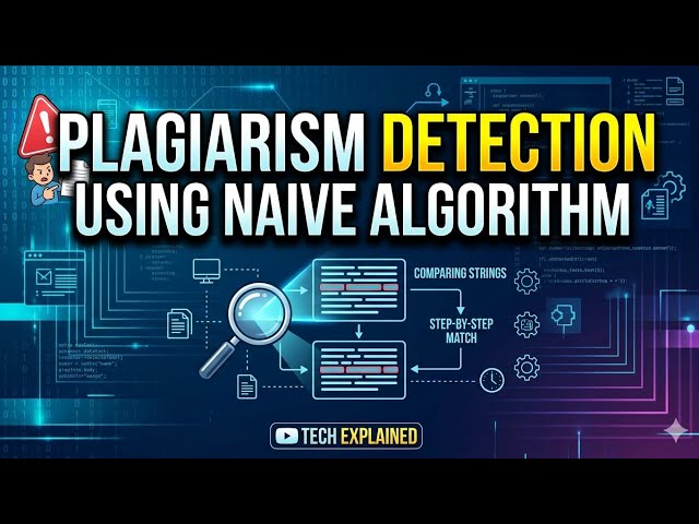 Plagiarism Detection in Student Essays - Naive String Matching Algorithm 
