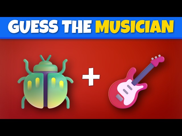 Only 1% Can Guess Every Musician From Emojis! (50-Level Music Trivia) 🧠