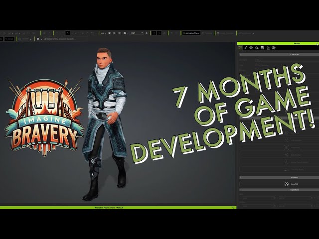 Solo Game Dev - 7 Months! Imagine Bravery Dev Log – Major Progress & A Personal Reminder