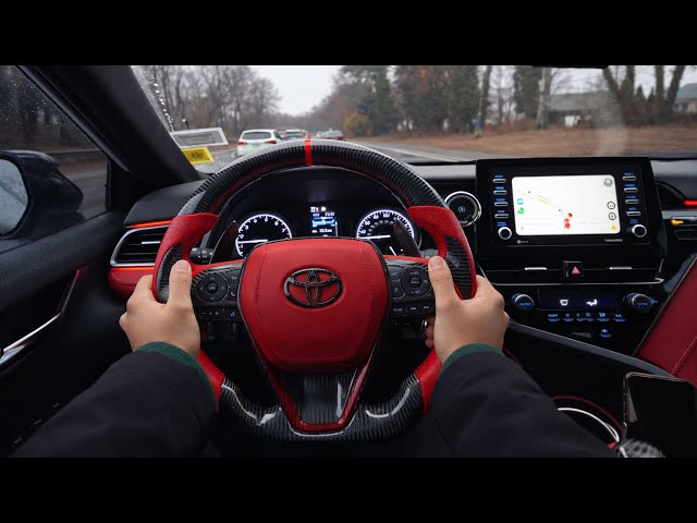 Modified 2022 Toyota Camry SE POV Drive