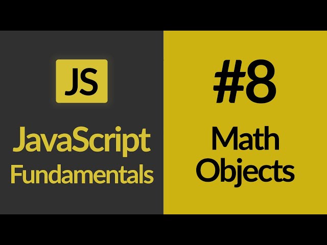 Math Objects | JavaScript For Beginners | JavaScript Tutorials | Learn JavaScript In 2020