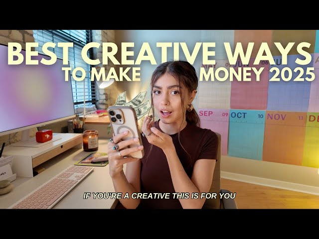 10+ Money Making Small Business / Side Hustle Ideas For Creatives In 2026 🎨💸