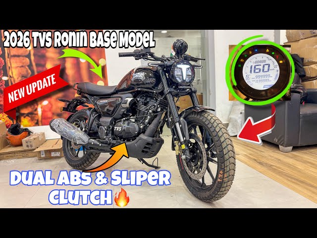 2026 Ronin Base Model: Dual Channel ABS & Slipper Clutch Launch