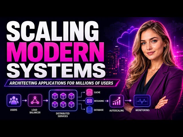 Scaling Modern Systems | Architecting Applications for Millions of Users | Uplatz
