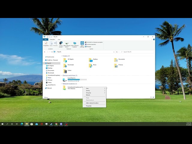 How to access a server from file explorer [Tech Tutorials][Windows 10]