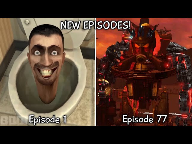 Skibidi Toilet 1 - 77 ALL Seasons & New Episodes (60 FPS REMASTERED) Computer Race (Episode 80?)
