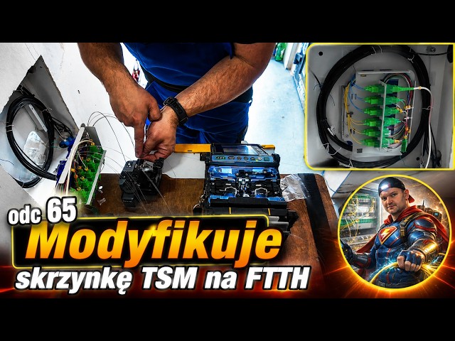 odc65 Modyfikuję skrzynkę TSM na FTTH