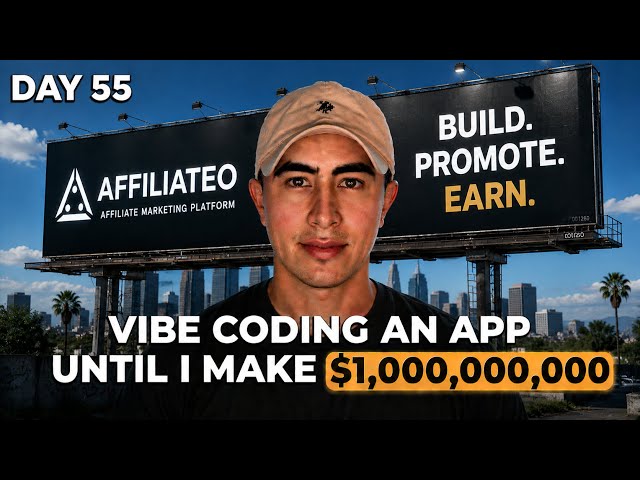 Day 55  - Vibe Coding an App Until I Make $1,000,000,000 | ARR: $1740