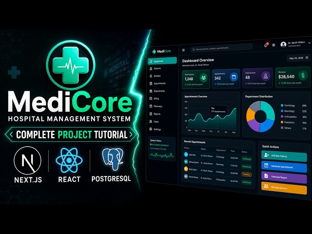 Hospital Management System | Full Stack Project Demo