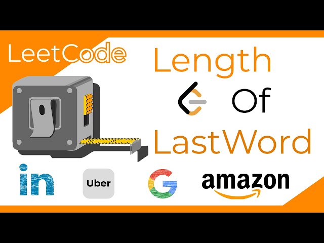 LeetCode Length of Last Word 2020 September challenge #15 - JAVA