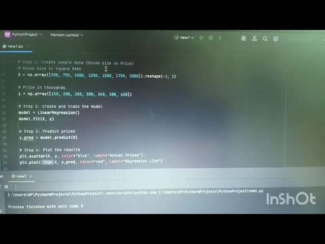 House price prediction 