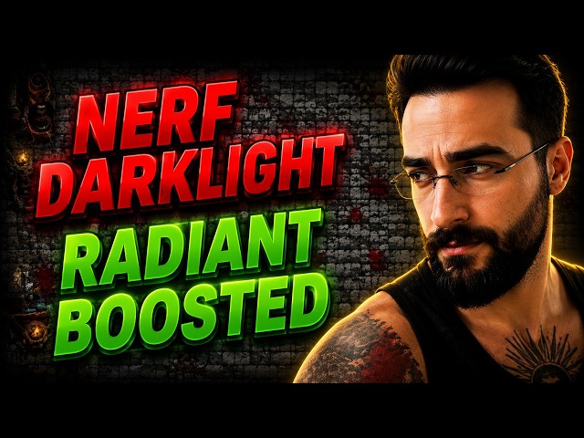 DARKLIGHT Nerf and RADIANT Buff: What is happening in Tibia?