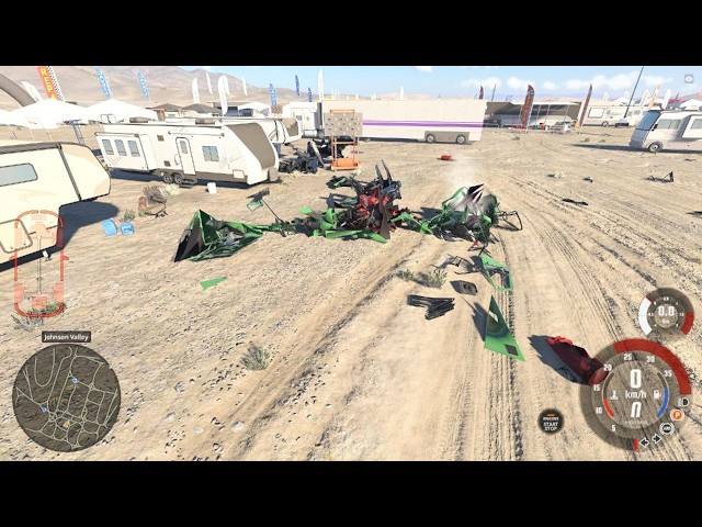 El coche que mas pesa cae con gravedad solar en BeamNG.drive
