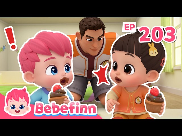 Baby Baby Yes Papa 3 | EP203 | Yes Papa Song | Bebefinn - Nursery Rhymes & Kids Songs