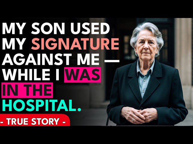 My Son Used My Signature Against Me — While I Was In The Hospital. So I Took Everything Back.