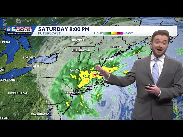 Weekend nor'easter to bring rain, wind to Vermont and New York (9-24-26)
