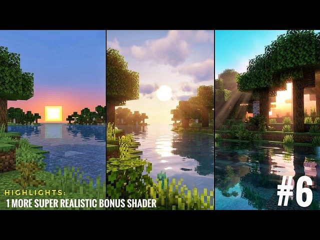 THIS 3 SHADER CAN CHANGE YOUR MINECRAFT WORLD !