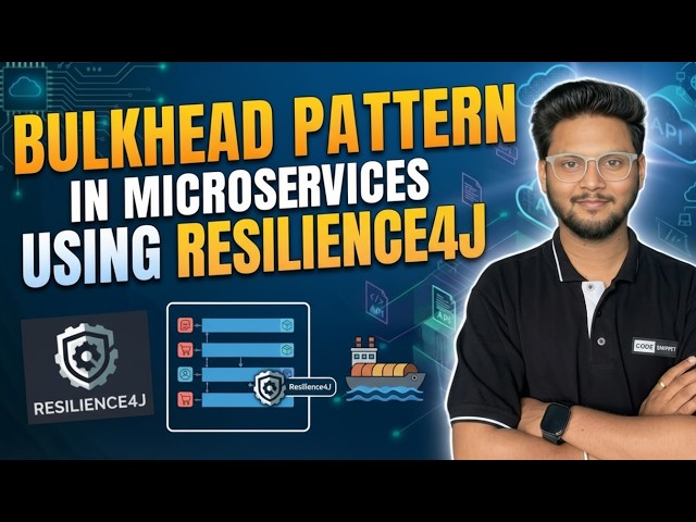 Bulkhead Pattern in Microservices Explained | Resilience4j + Spring Boot ✅