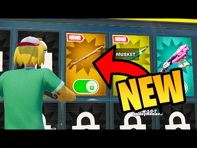NEW Musket in 1vs1 with every gun Fortnite