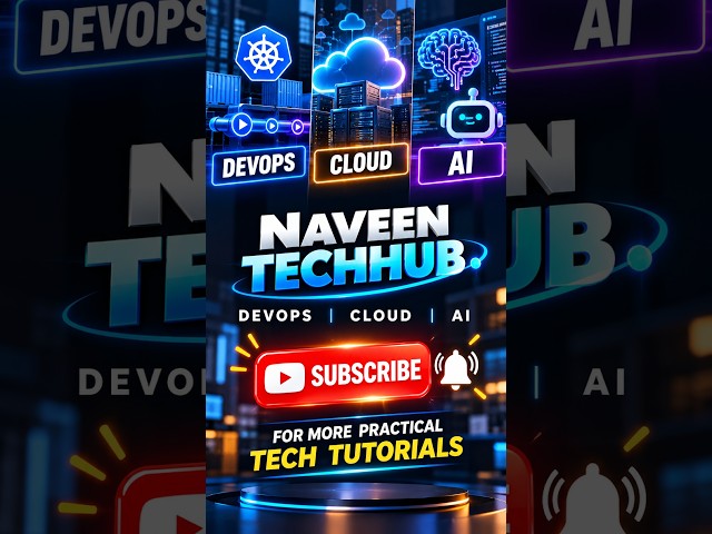 Kubernetes DaemonSet Explained in 60 Seconds 🚀 | One Pod Per Node #naveentechhub  #devops #k8s