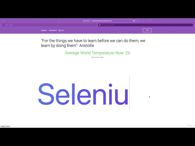 Scraping Simple Text with Selenium | Automate Everything with Python