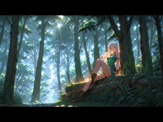 Elven Forest Medieval LoFi - Fantasy Medieval LoFi for Study & Relax
