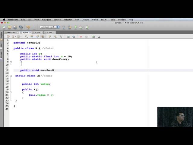 ٤٣ - الـ Nested Classes من نوع Static
