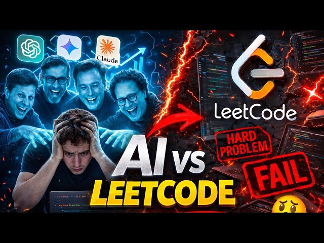 AI Is Laughing at Programmers… LeetCode HARD Test