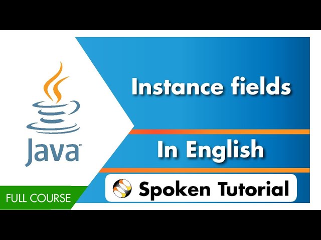 Instance fields - English