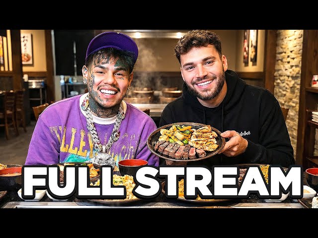 6ix9ine’s First Day Out of Jail with Adin Ross (FULL STREAM) 